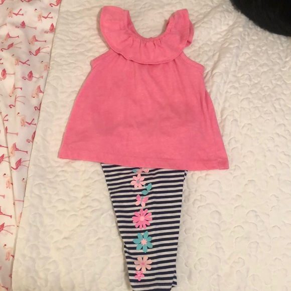Carter's Other - Carter’s Capri legging set ...so cute!